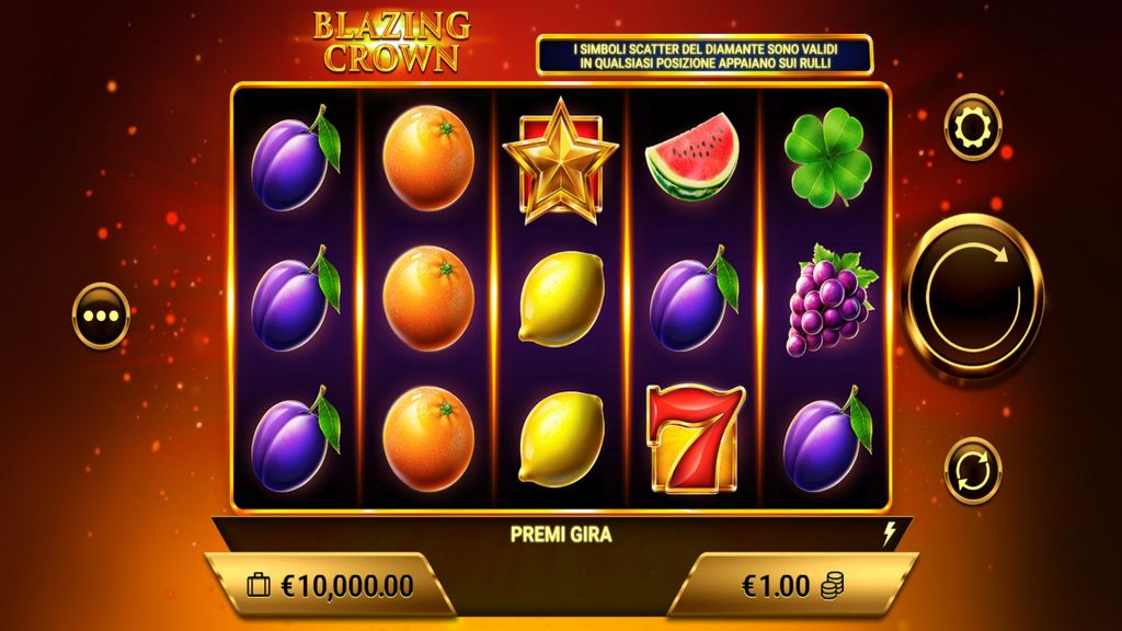 Gioca alla demo di Blazing Crown Deluxe - Royal Fruit Port