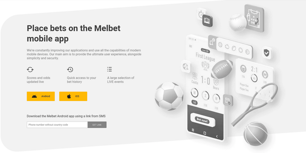Melbet app: review of software for mobile phones and tablets