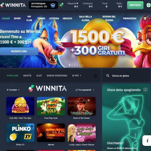 App del casinò Winnita