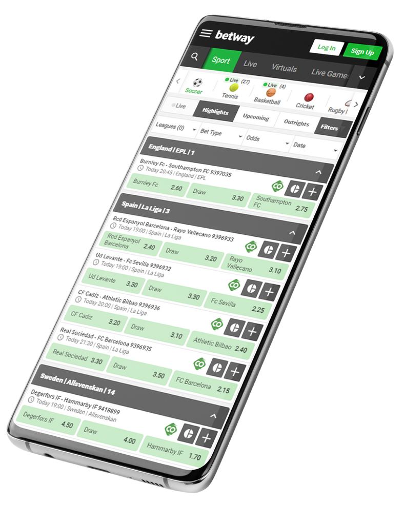 Betway Slots - Up to 150 EUR + 100 perk rotates